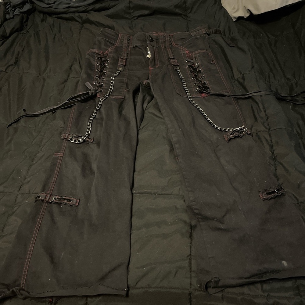 Tripp burgundy pants 13 (PETITE)